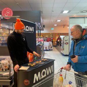 Campagne de dégustation du saumon dans les supermarchés