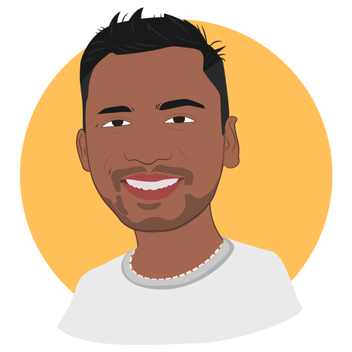 Caricature de Akshay
