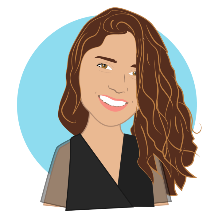 Caricature de Francine