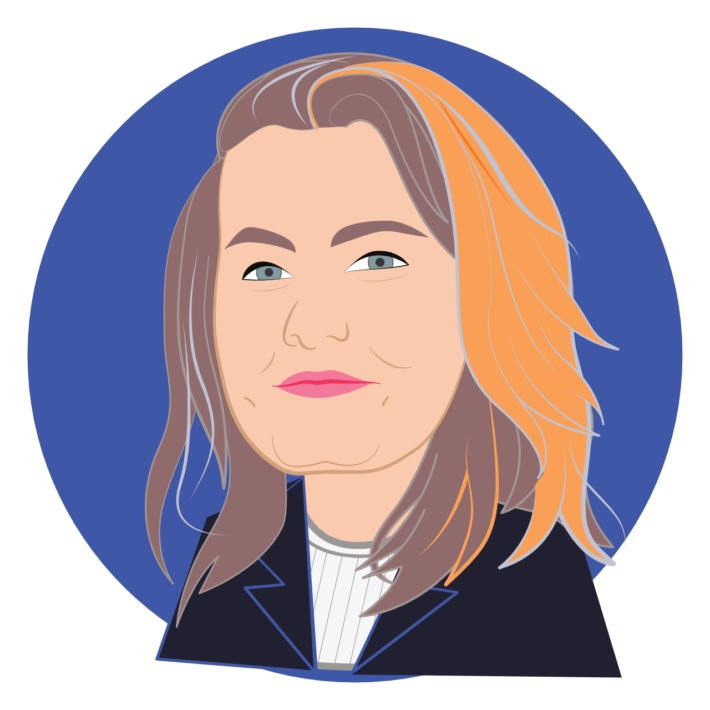 Caricature de Alicia