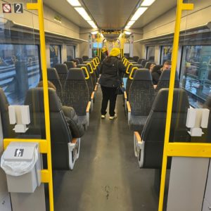 Promoteuse dans la Mittelrheinbahn