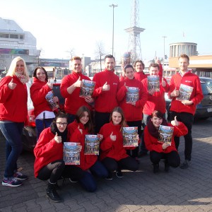 Promotionteam für Cewe auf der ITB