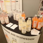 Promotionequipment aufgebaut