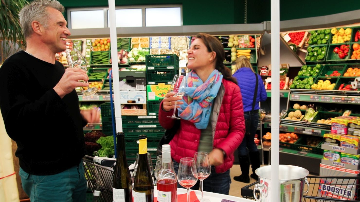 Tastingkampagne im Supermarkt